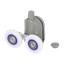 Dobbelthjuls dusjkabinett
