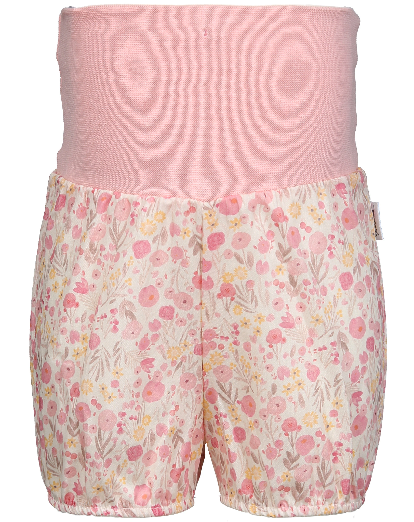 Shorts FLOWER POPLIN AOP in ivory