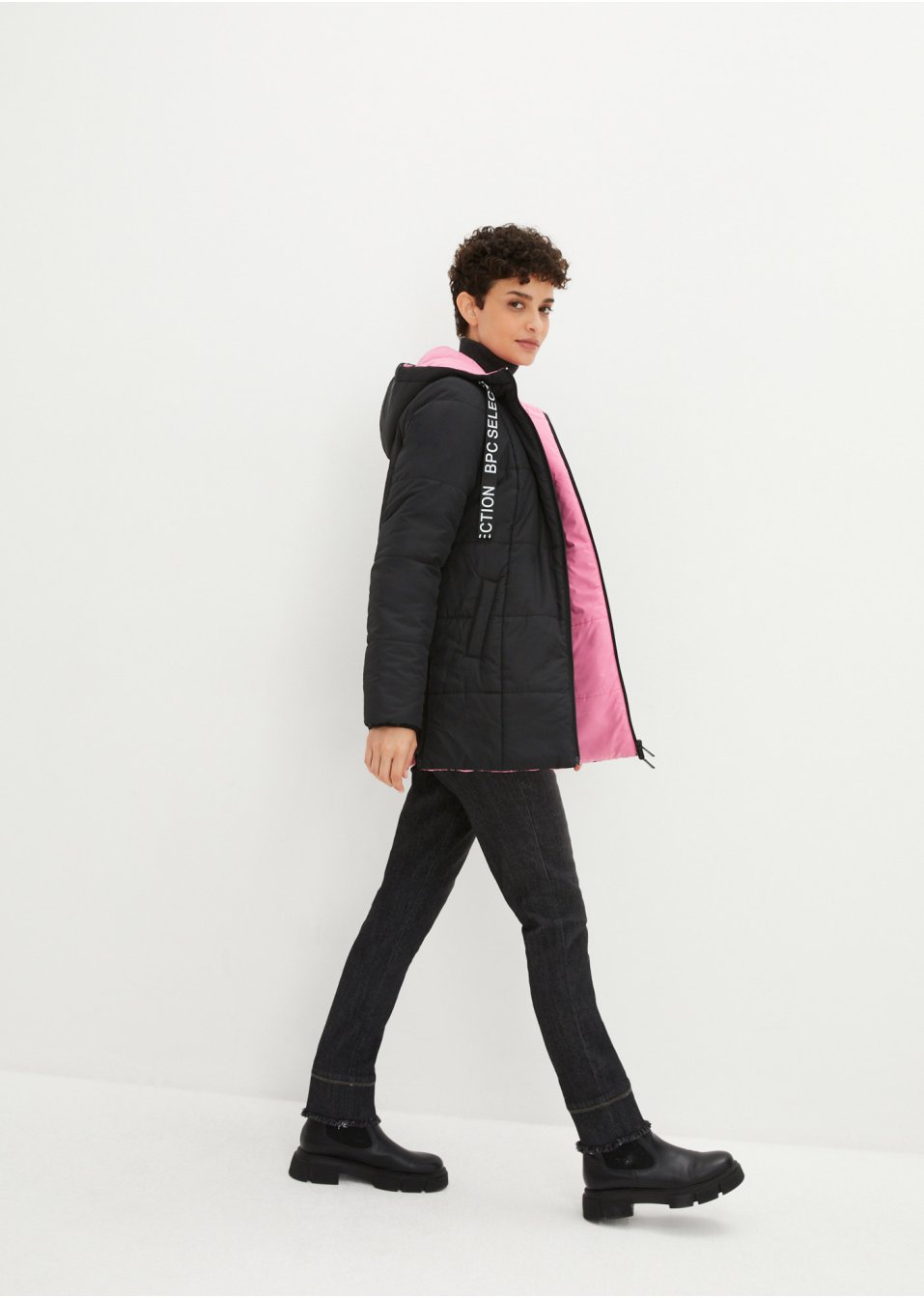 Veste matelassée réversible