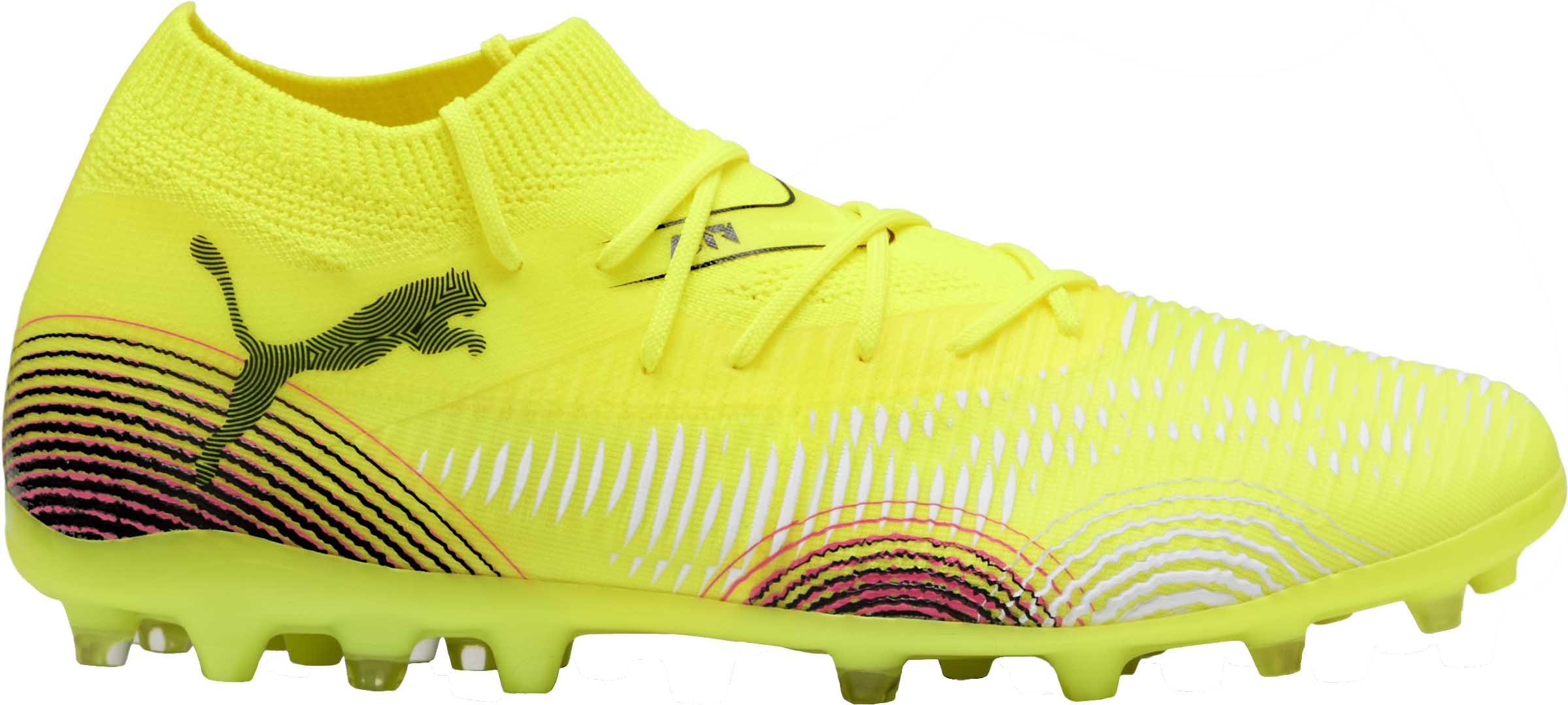 Future 8 Match MG Yellow Alert/PUMA Black/Sun Struck