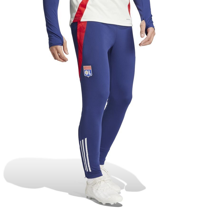 Lyon Bas de Survêtement Tiro 24 - Bleu Marine/Rouge/Blanc