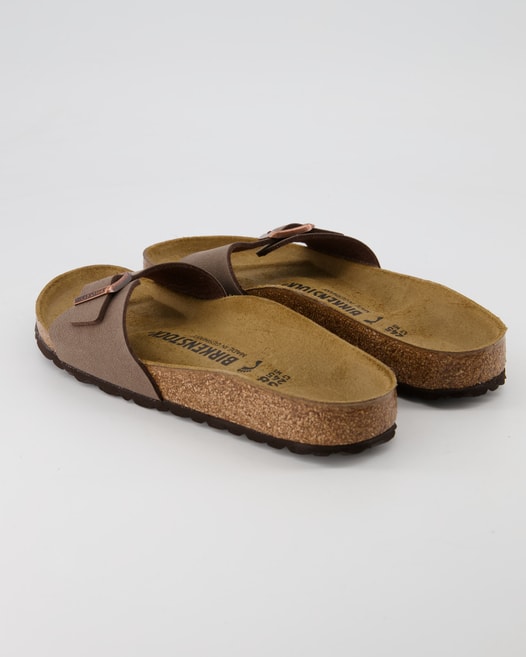 Birkenstock Madrid Pantoletten in Braun