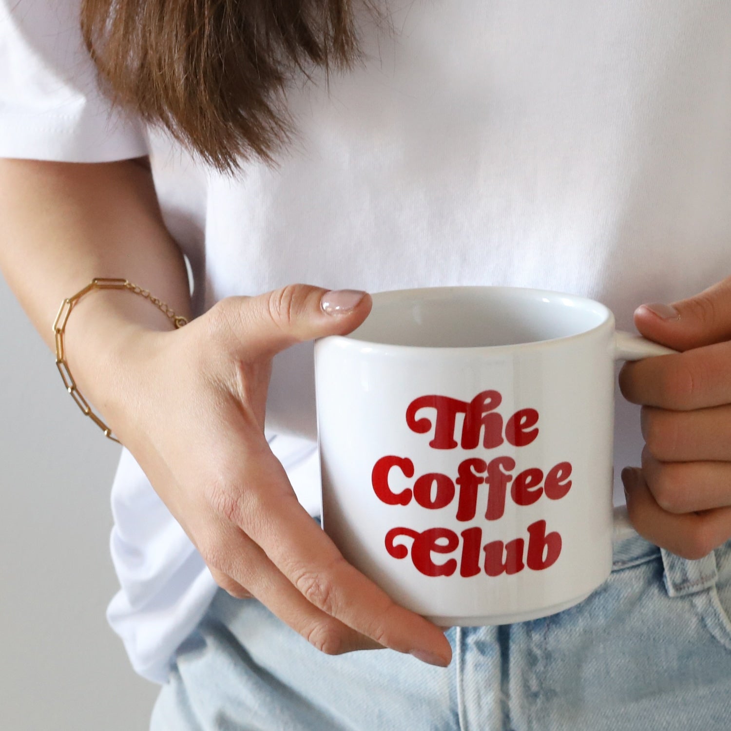 Jumbo-Tasse „The Coffee Club“