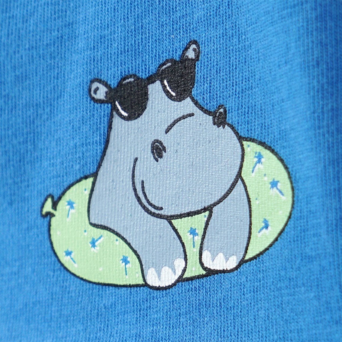 Famy 3 Jungen Boxer in verschiedenen Dessins dunkelblau / blau / grün
