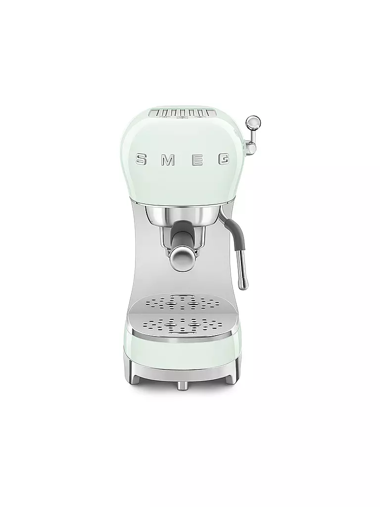 SMEG Espresso-Kaffeemaschine 50s Retro Style Pastellgruen ECF02PGEU hellgrün