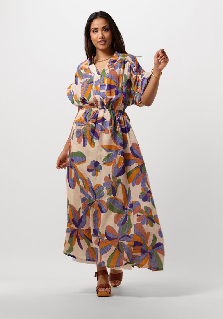 LOUIZON multi louizon maxi jurk wisconsin