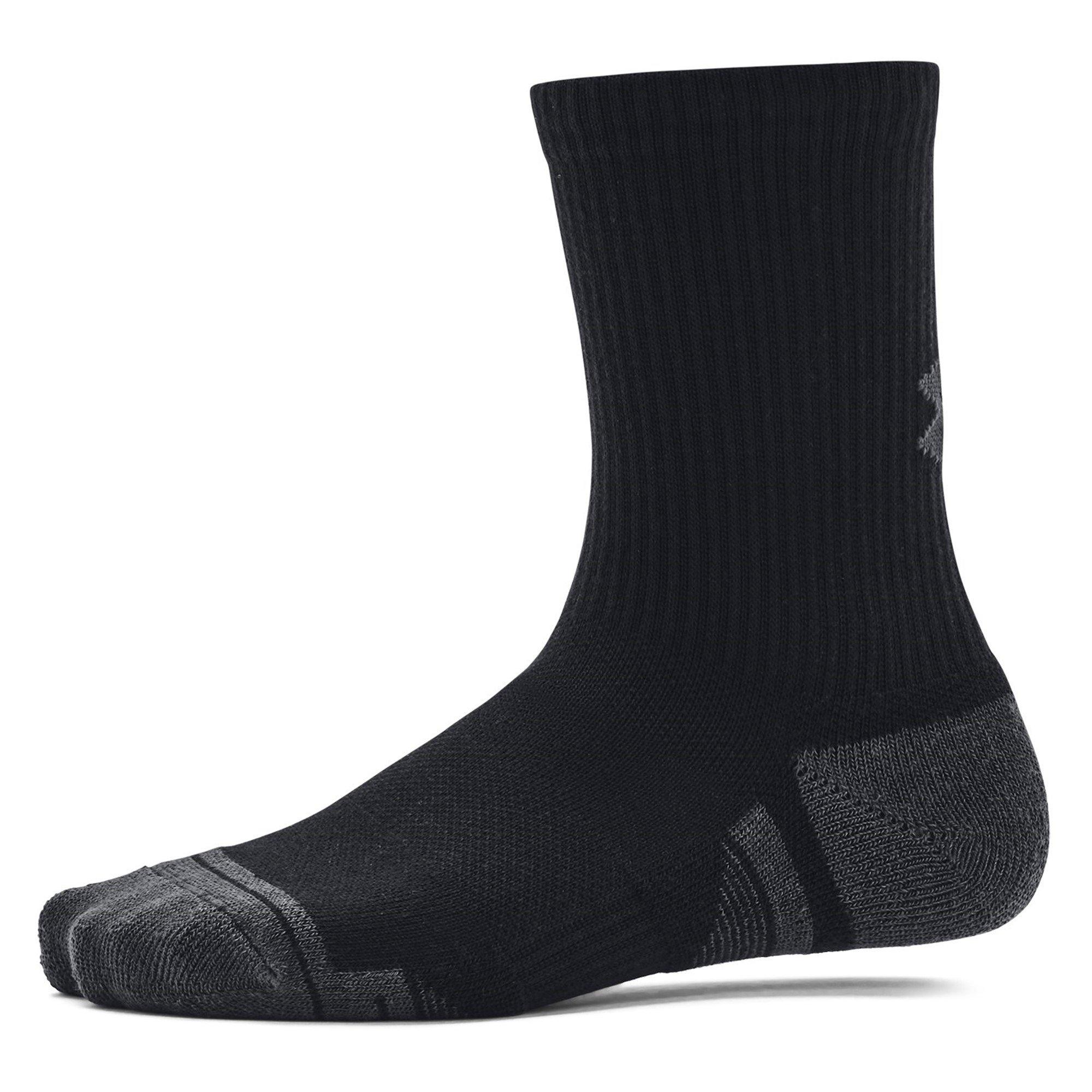Under Armour UA Performance Tech 3 Pack Crew Socks Kids