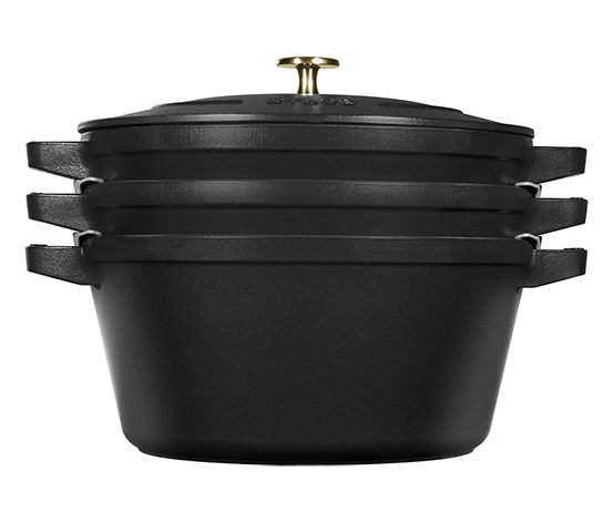 Staub Gusseisen-Kochtopf-Set