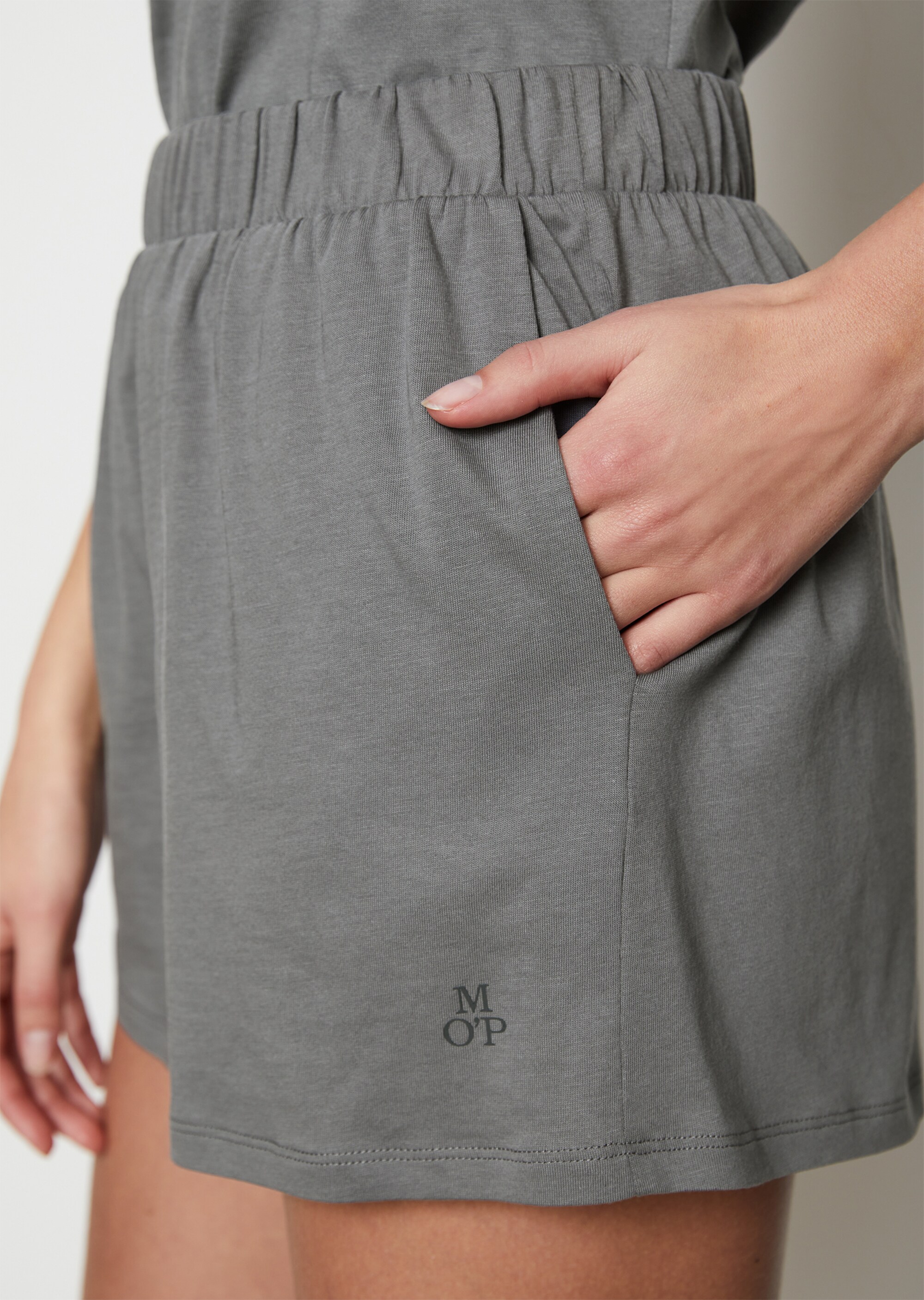 Lounge-Shorts aus reiner Bio-Baumwolle