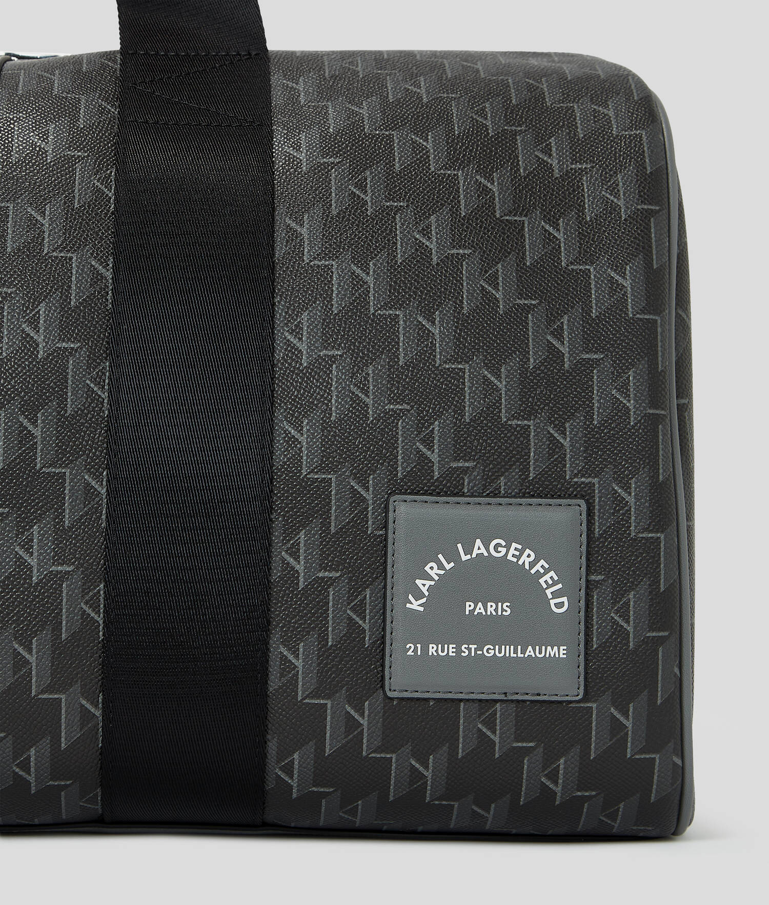 SAC WEEK-END K/KANVAS - Noir/Gris