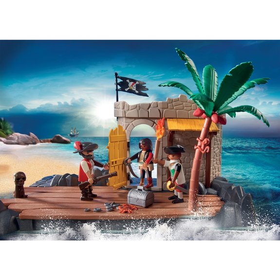 Ilot des pirates Playmobil My Figures 70979