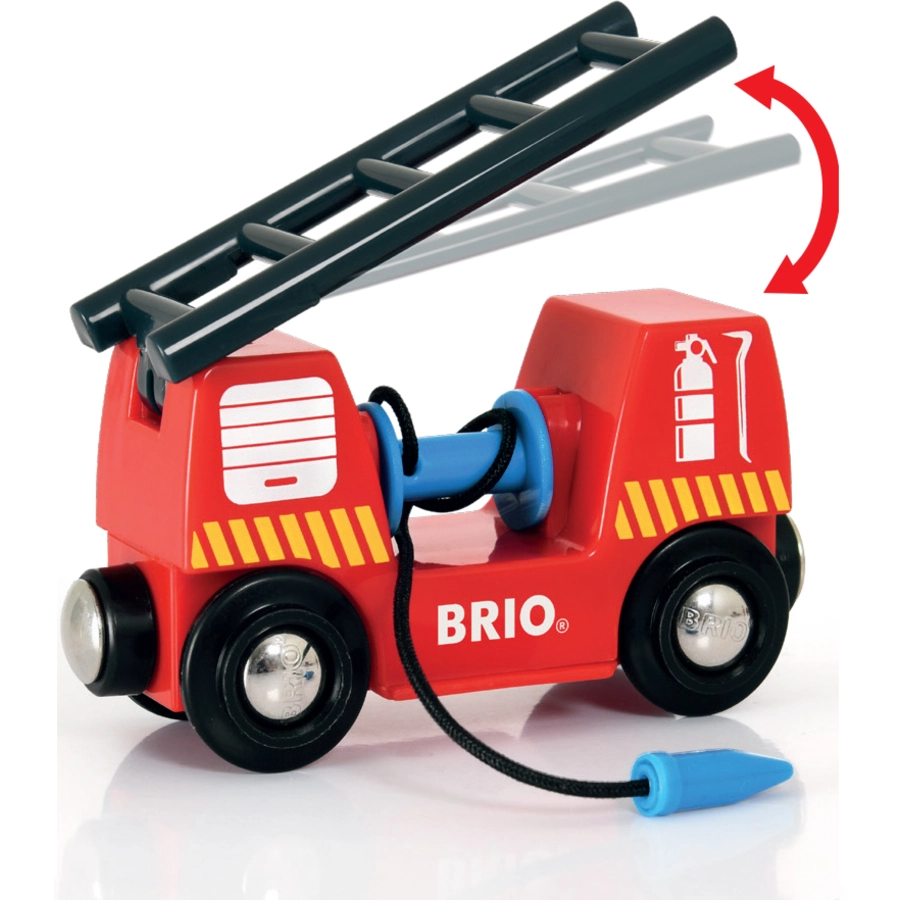 BRIO® WORLD Bahn Feuerwehr Set 33815