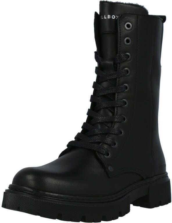 Bullboxer Ajs503 Veterboots Laarzen Met Veters Zwart