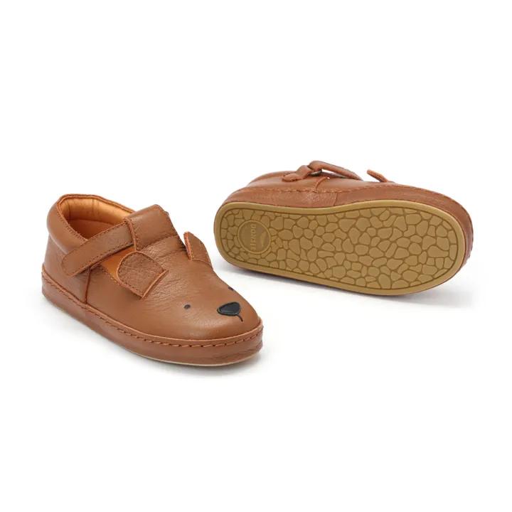 Donsje Baskets Scratchs Xan Ours | Cognac