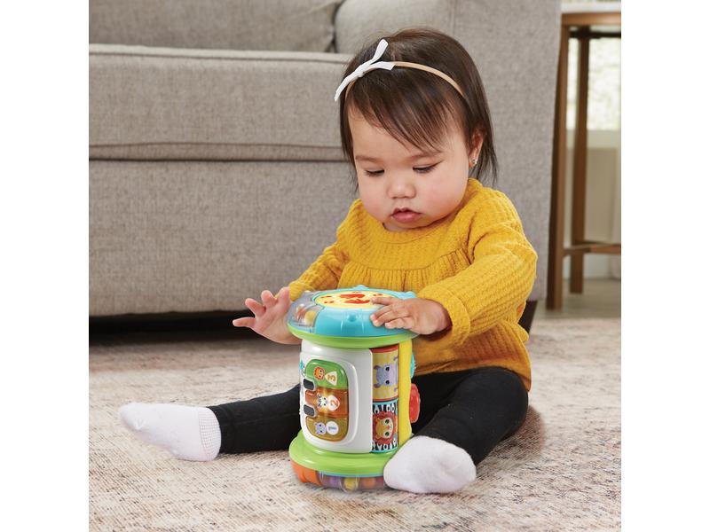 Vtech 3-in-1 Rollende Entdecker-Trommel -DE- Musik- und Lernspass mit vielseitiger Trommel
