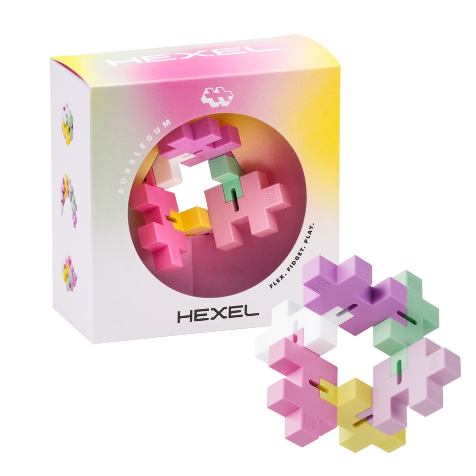 Plus-Plus - HEXEL Bubblegum