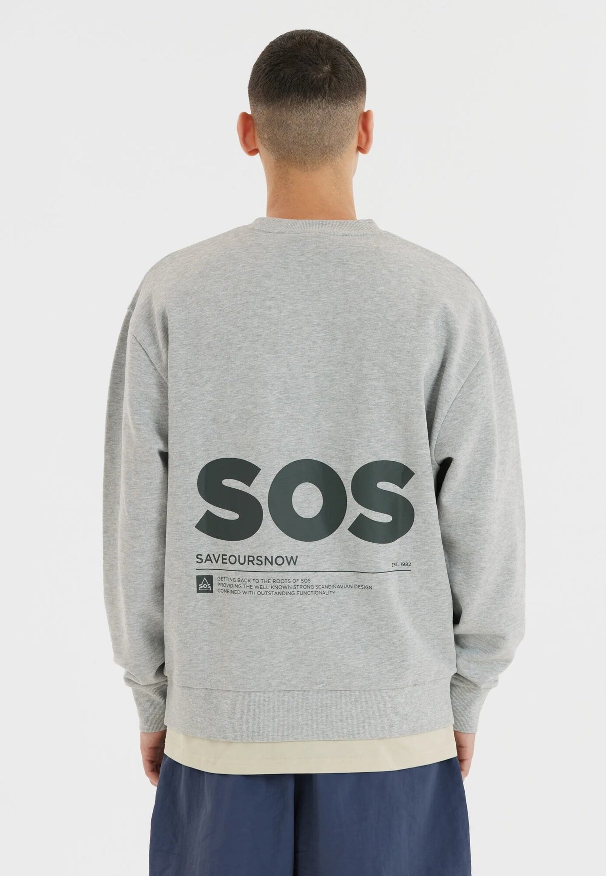 SOS<br>Bovec M Sweat Crew Neck