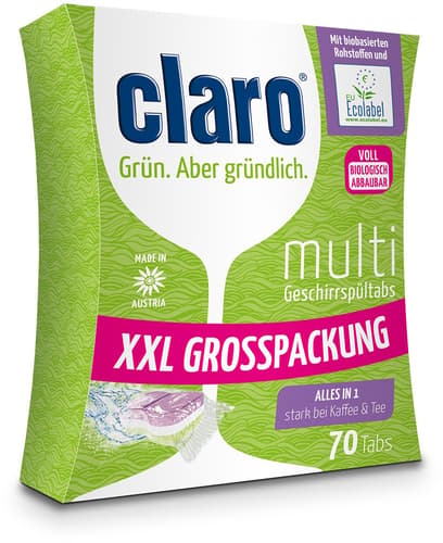 claro Multi Geschirrspültabs