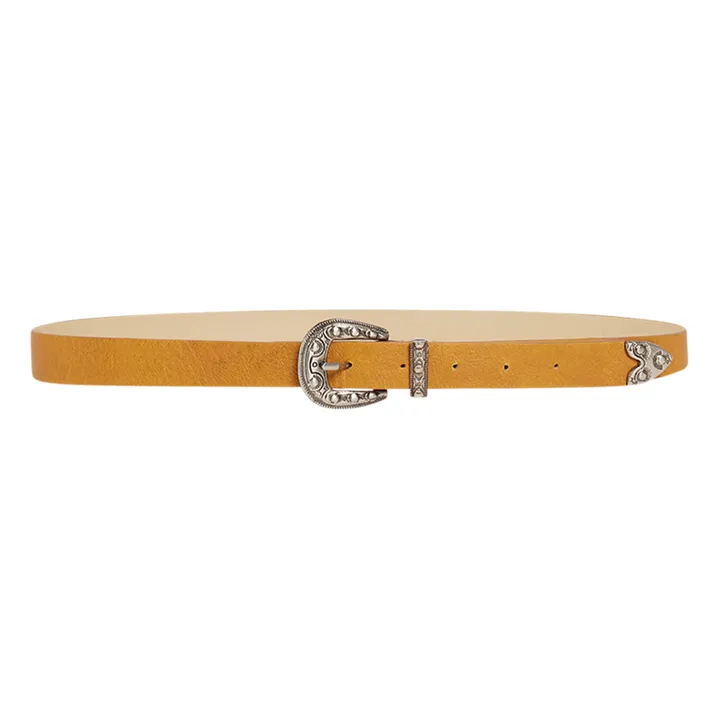 Bonpoint Ceinture Cuir Cowboy | Camel