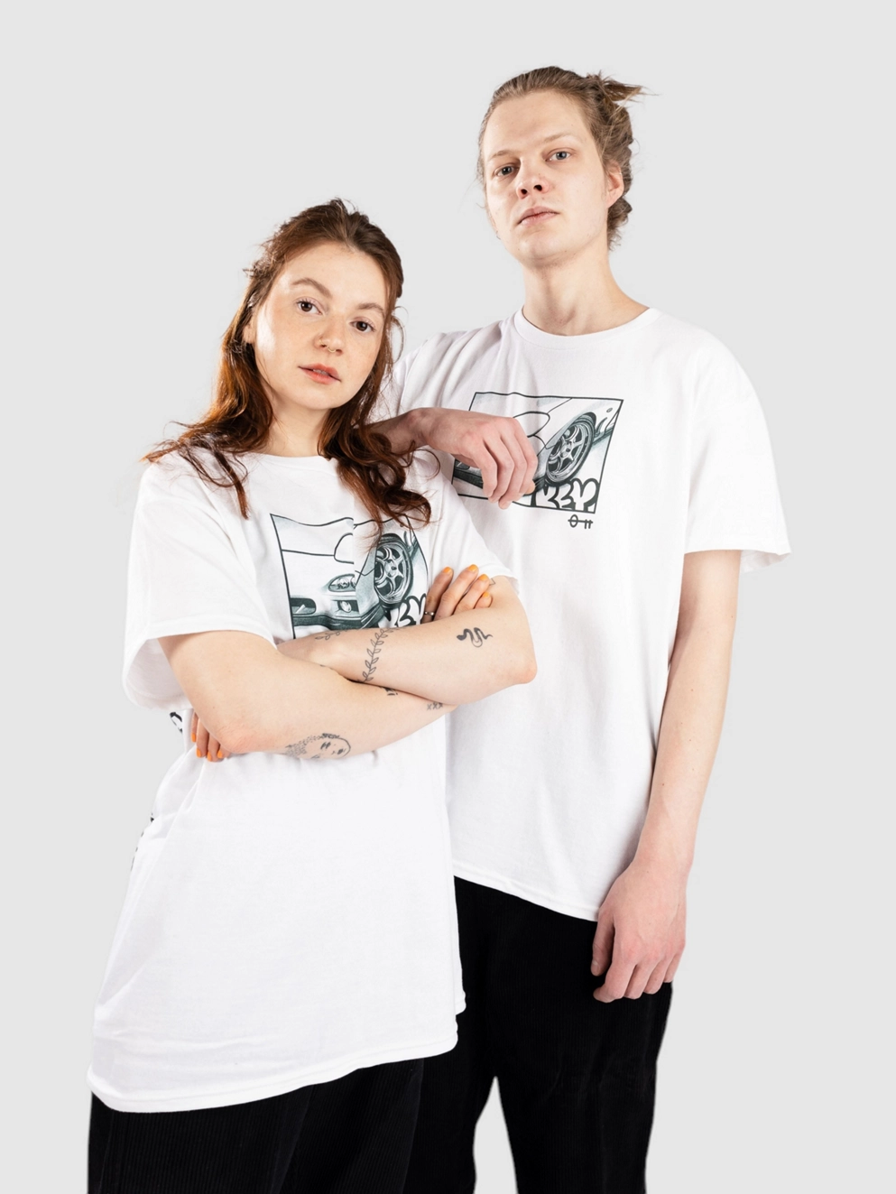 Key Street Halftone T-Shirt white