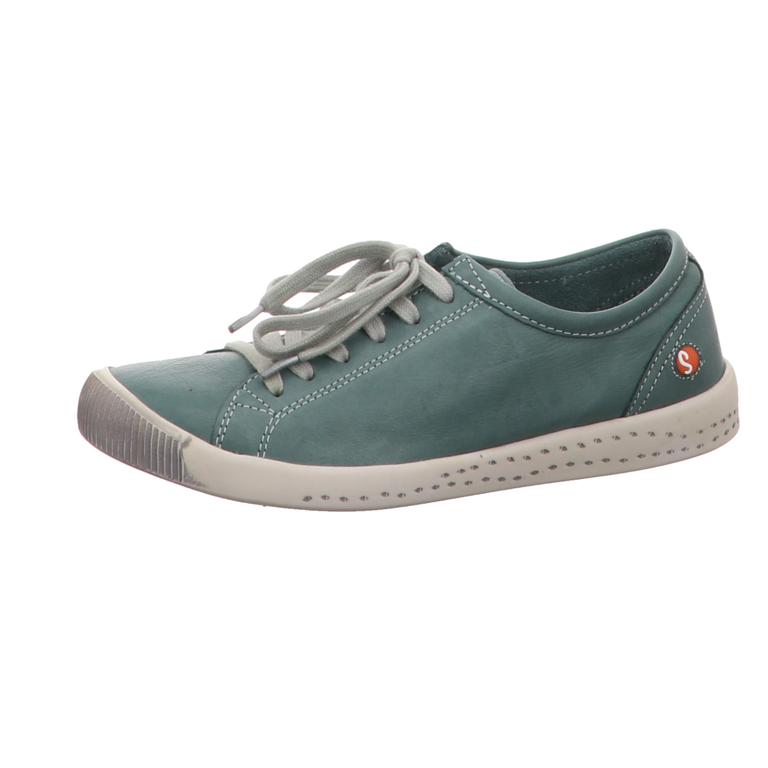 Softinos Schnürhalbschuh blau