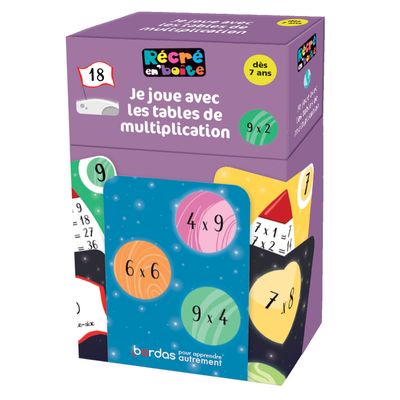 Récré en boîte - Je joue avec les tables de multiplications