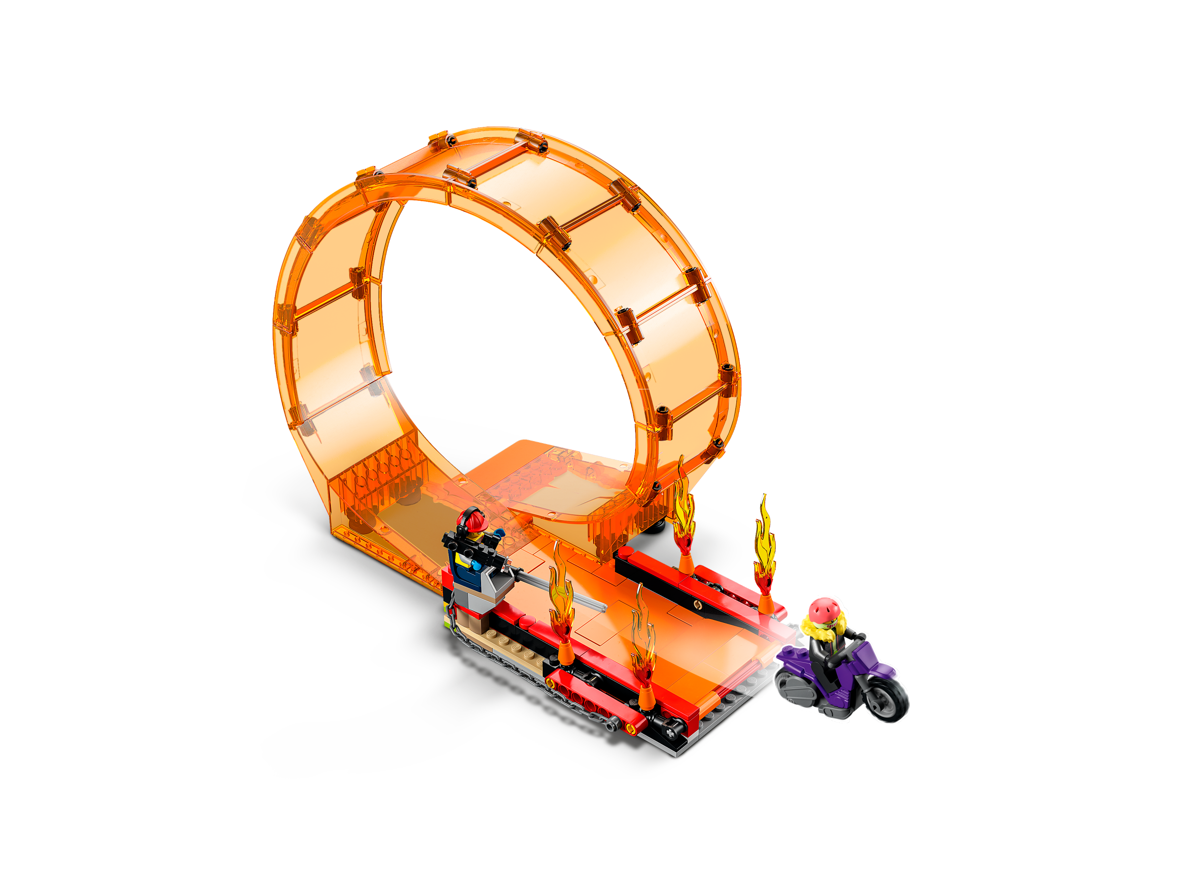 Arena de acrobacias com loop duplo 60339
