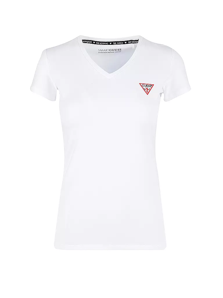 GUESS T-Shirt weiss