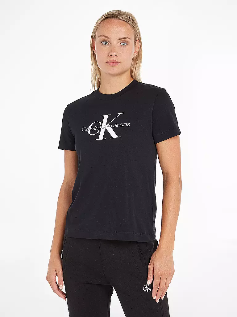CALVIN KLEIN JEANS T-Shirt Regular Fit schwarz
