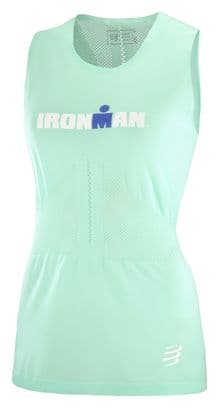 Débardeur Compressport Femme IronMan Seaside Vert