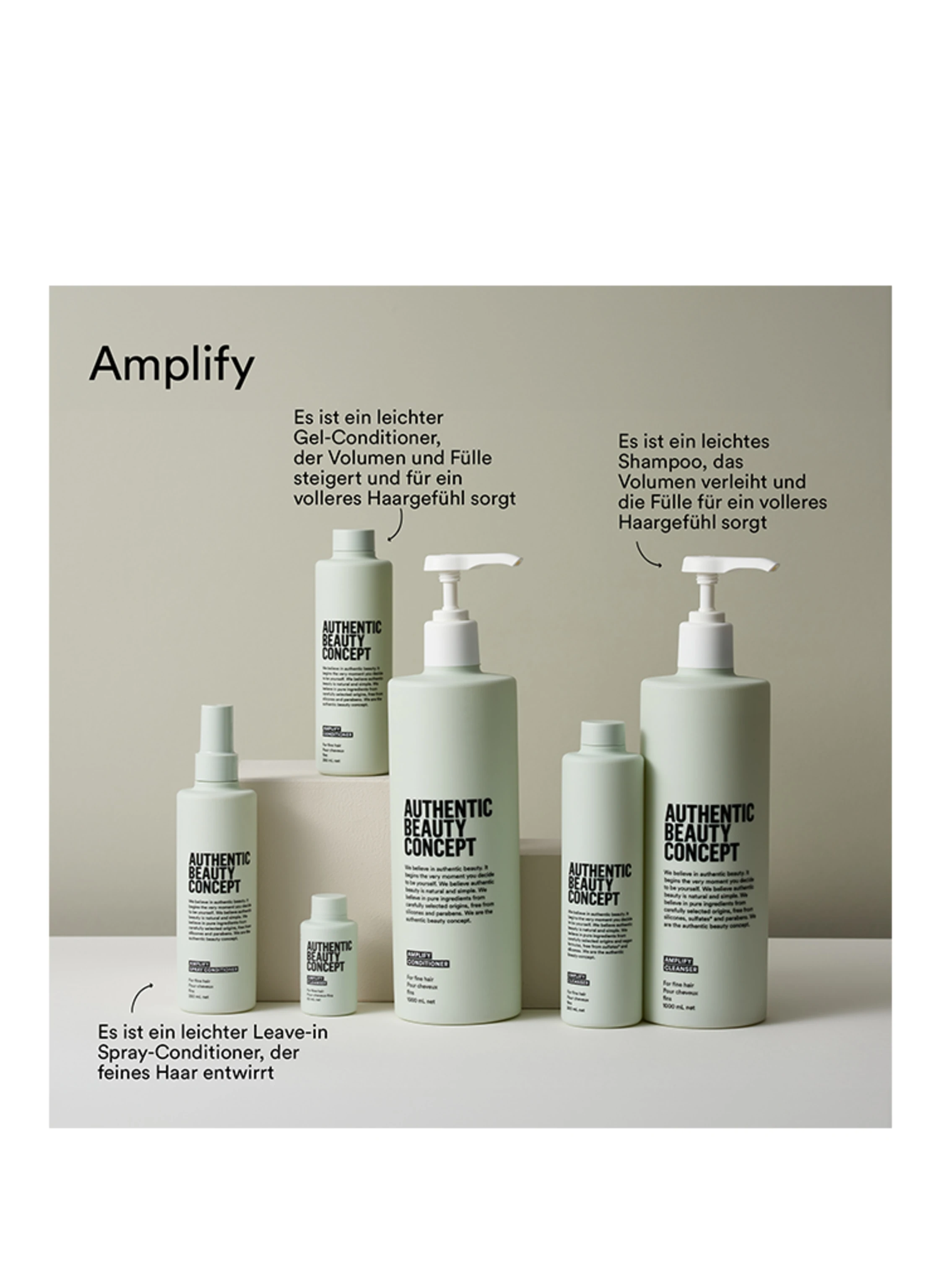 AUTHENTIC BEAUTY CONCEPT AMPLIFY CLEANSER
