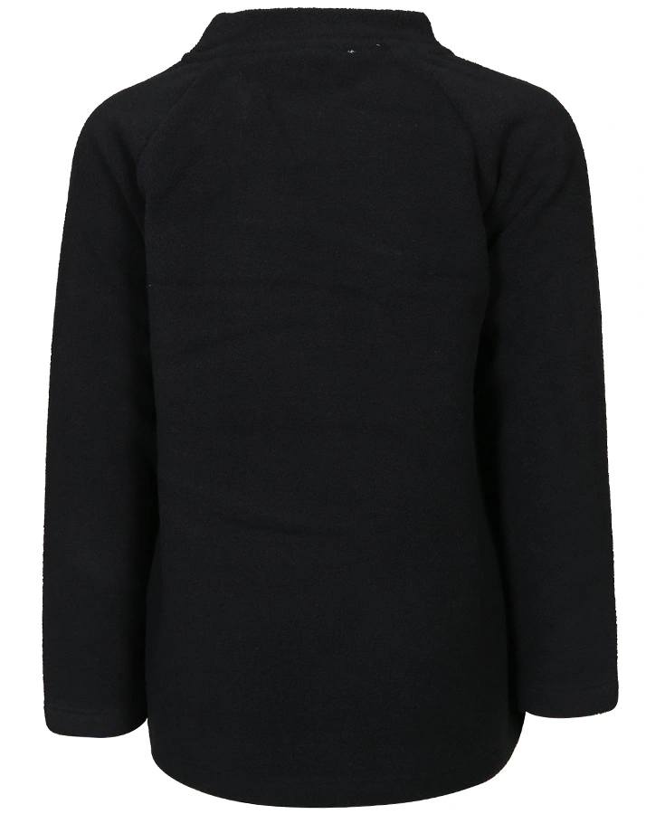 Fleece-Pullover BASIC mit Quietsche in navy