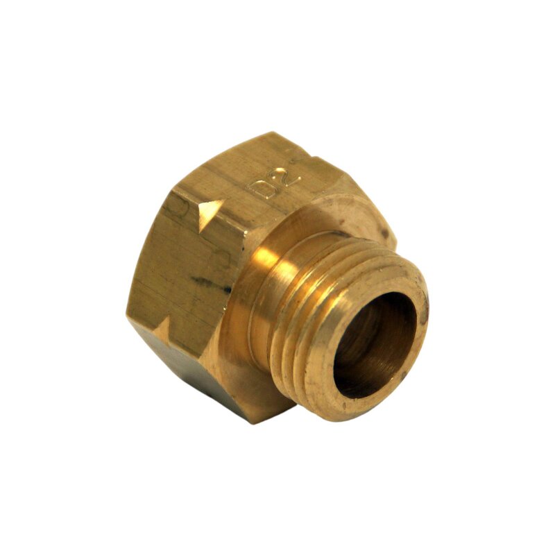 DREHMEISTER Gas Befüllstutzen D2 (KLFxIG W21,8x1/14 LH)