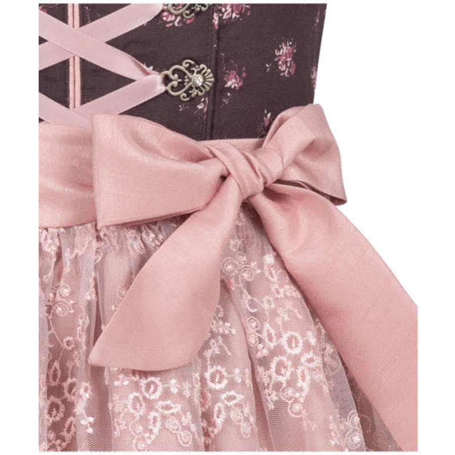 Nübler Kinderdirndl 3-teilig Rosalie Bordeaux