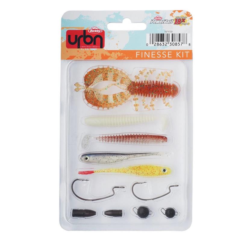 Kit Leurres Souples Armés Berkley Urbn Finesse Kit
