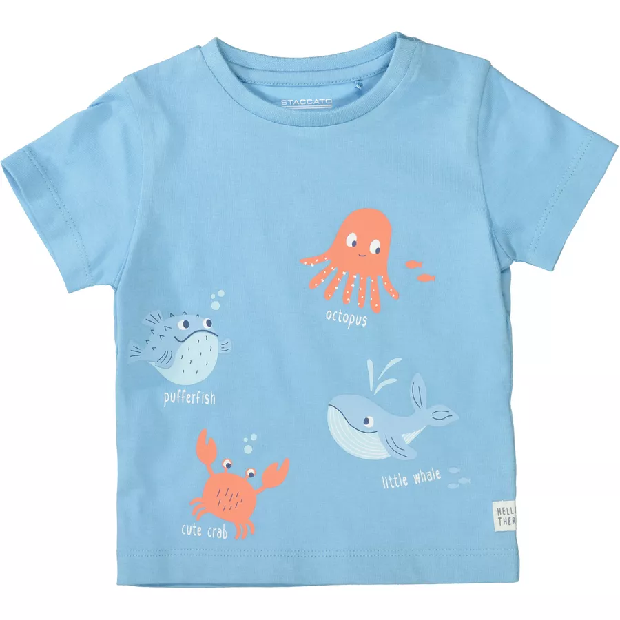 Staccato T-Shirt azure blue