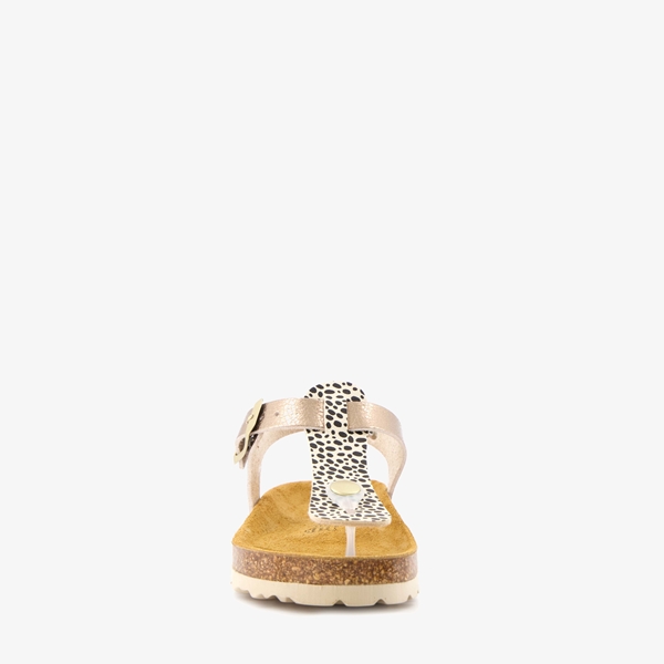 Hush Puppies meisjes bio sandalen goud stippen