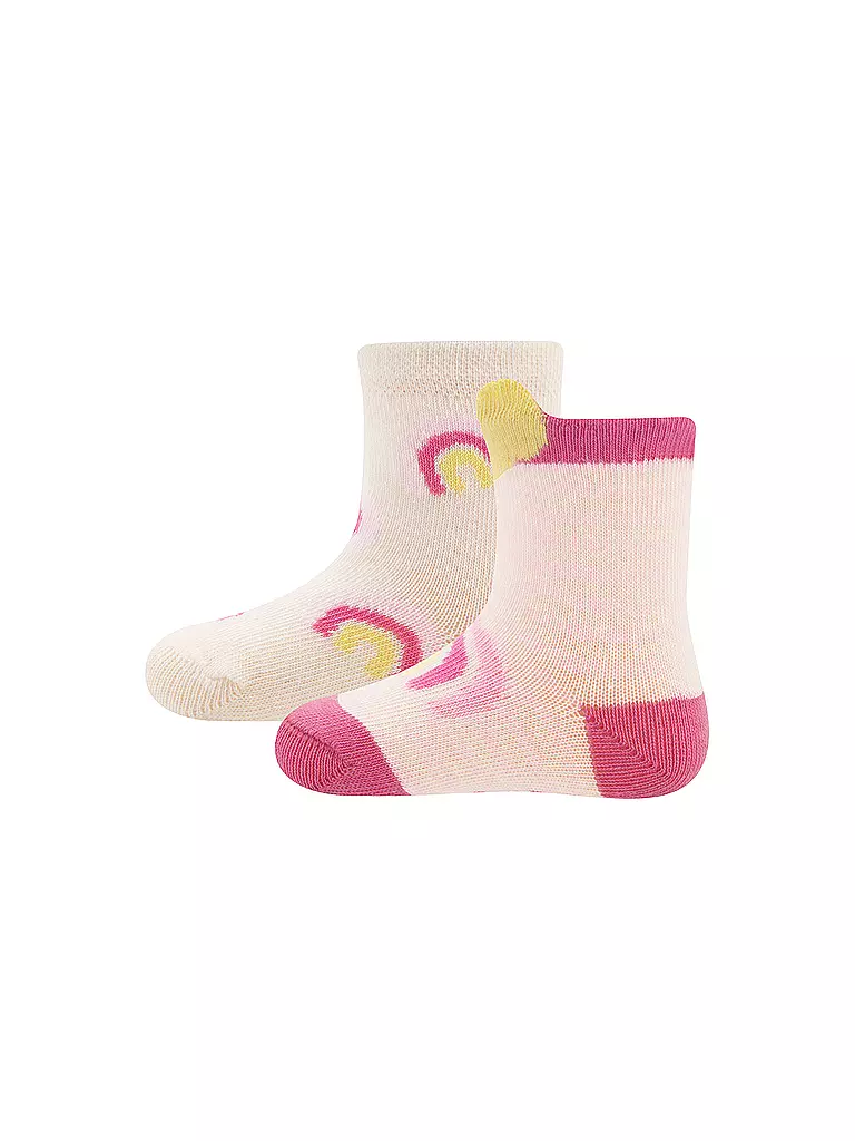 EWERS Baby Mädchen Socken 2er Pkg rosa