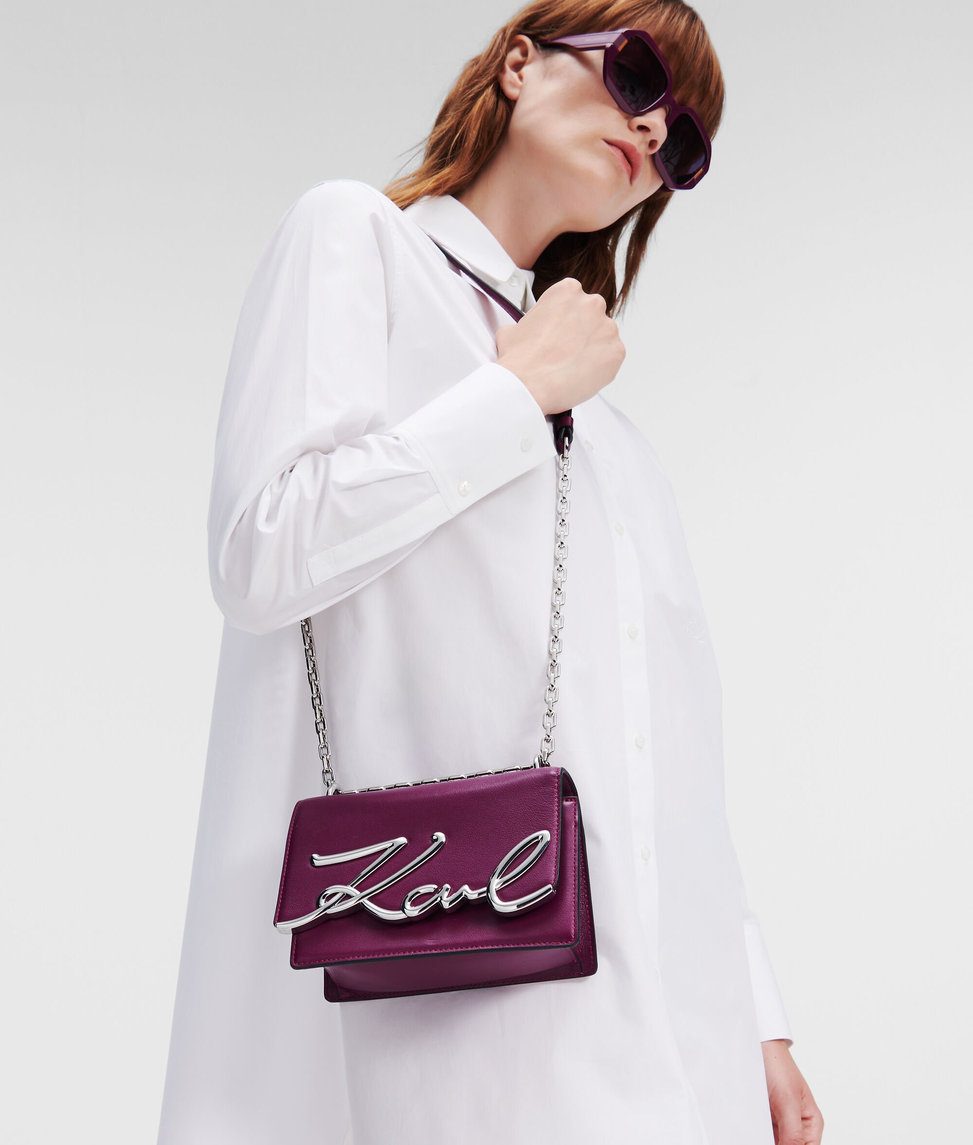 PETIT SAC PORTÉ ÉPAULE K/SIGNATURE