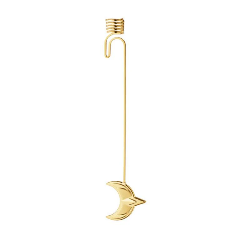 Georg Jensen  Måne Lysholder 2024 - forgyldt