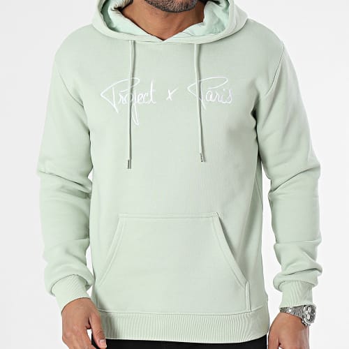 Sweat Capuche 1920010 Vert Clair