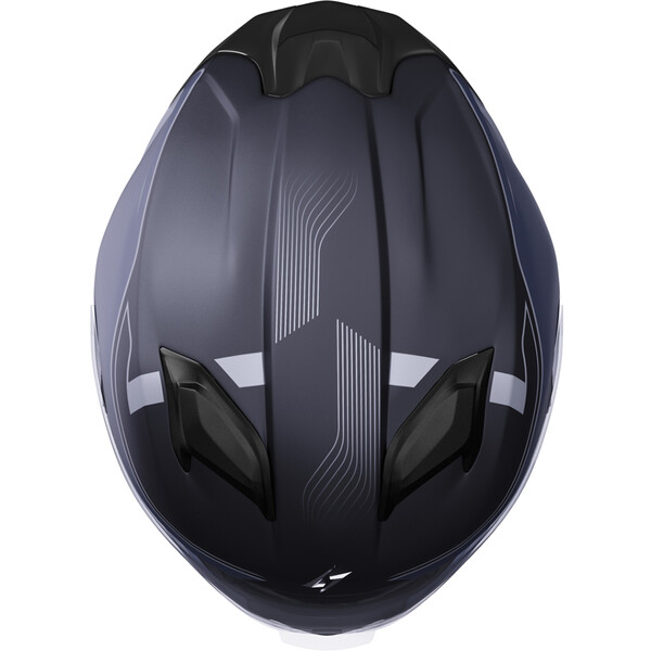 Stormer - Casque ZS 1001 Taken Gris brillant / Gris Mat