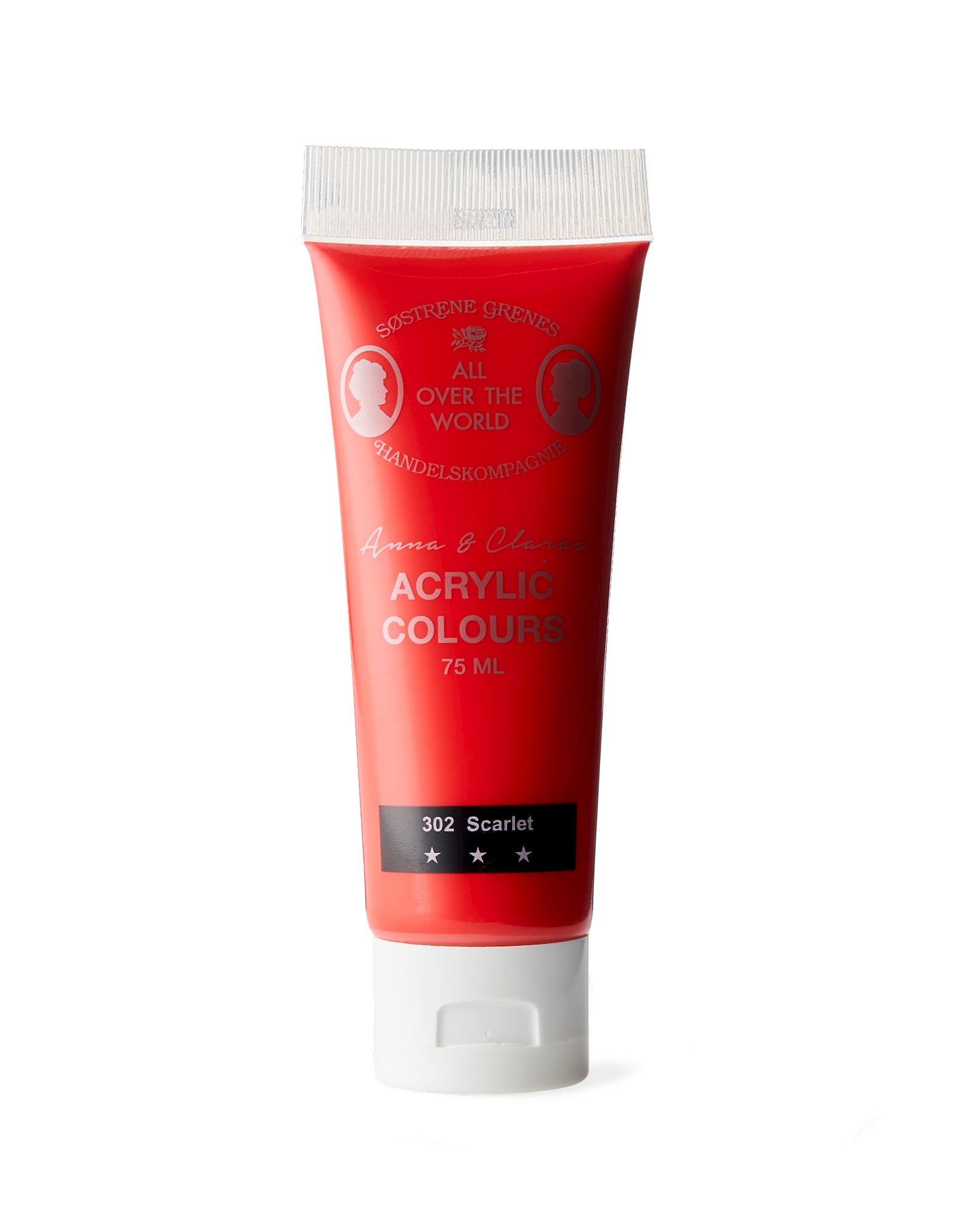 Akrylmaling | 75 ml. | Orange Red
