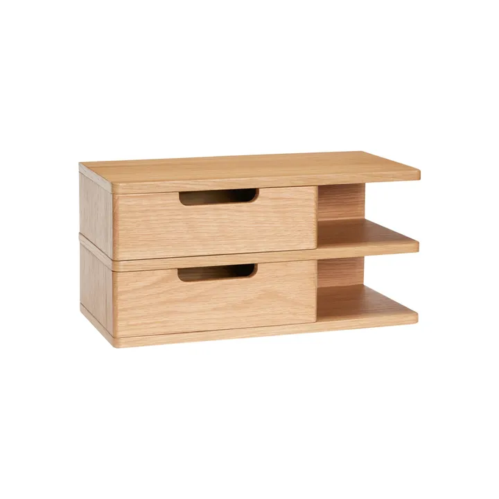 Hübsch Table de chevet en chêne
