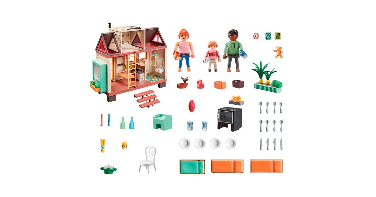 PLAYMOBILmyLife - Tiny House Constructiespeelgoed  (71509)