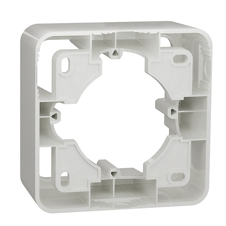 Cadre saillie 1 module saillie Schneider Electric Unica Pro blanc