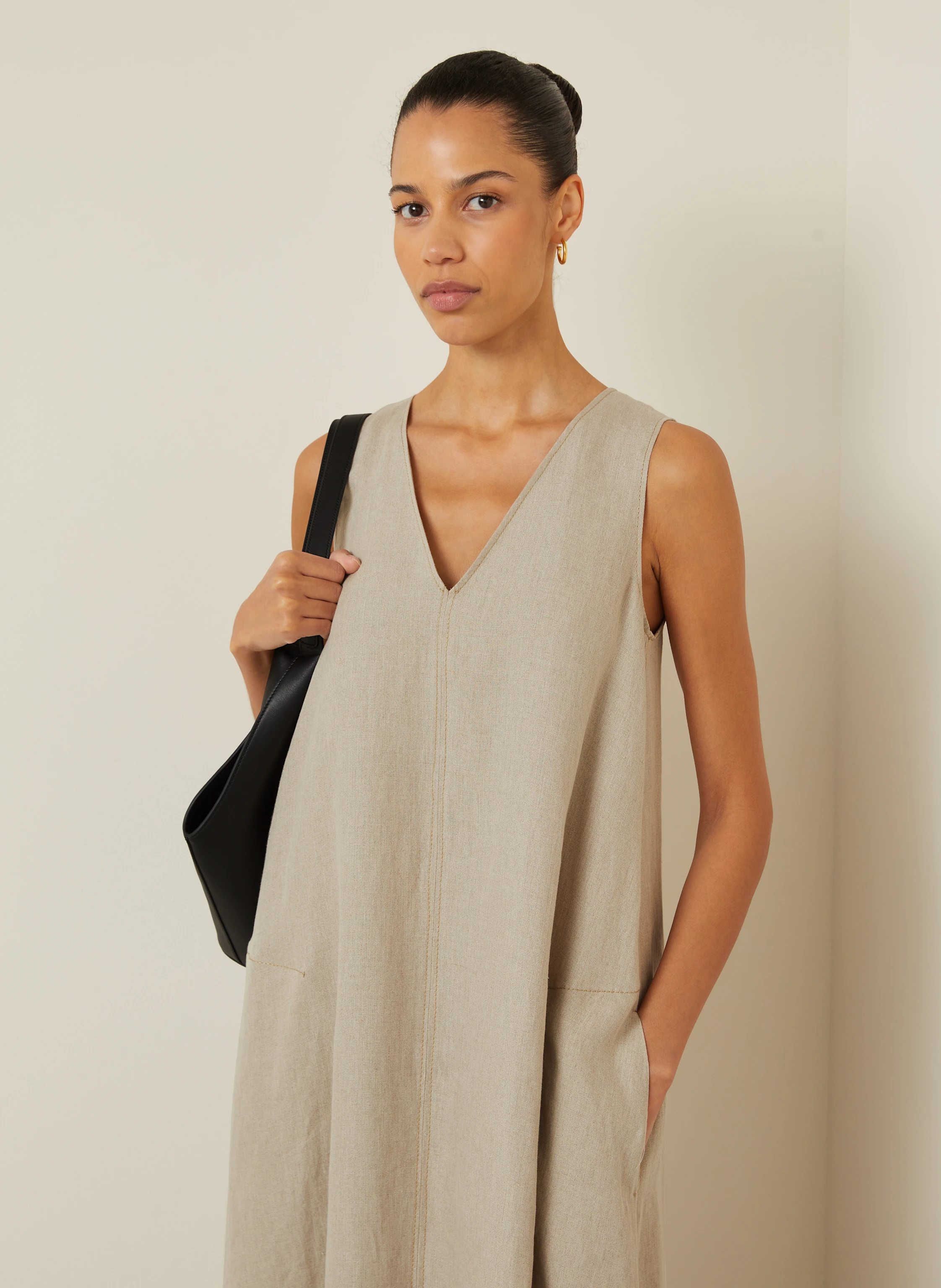 Max Mara Leinenkleid SIMEONE
