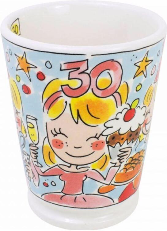 Blond Amsterdam mok Mazagran 30 jaar 0,5 L