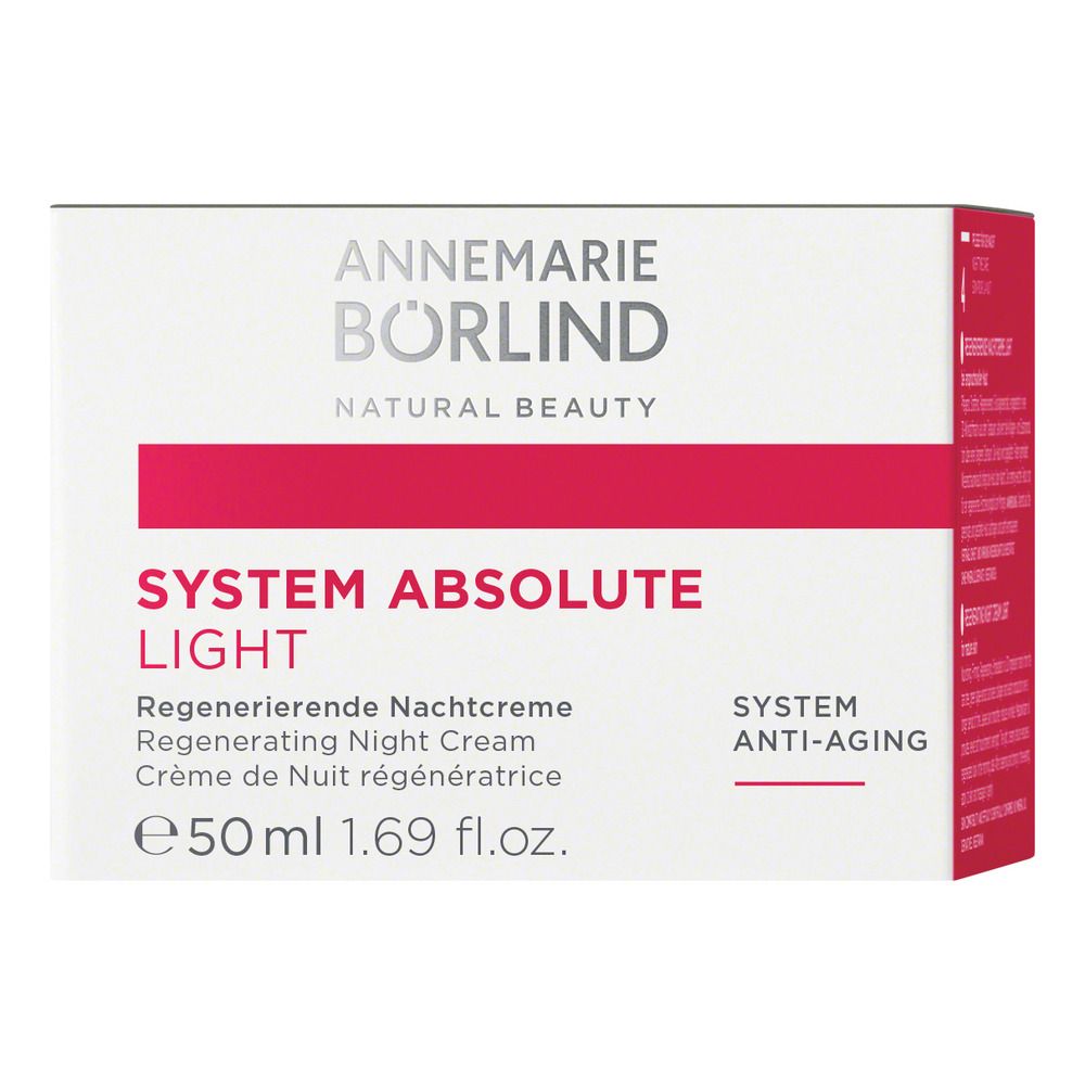 Annemarie Börlind System Absolute Anti-Aging Night Cream Light - 50 ml.