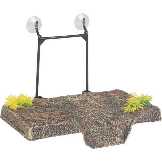 Décoration îlot pour tortue Flamingo